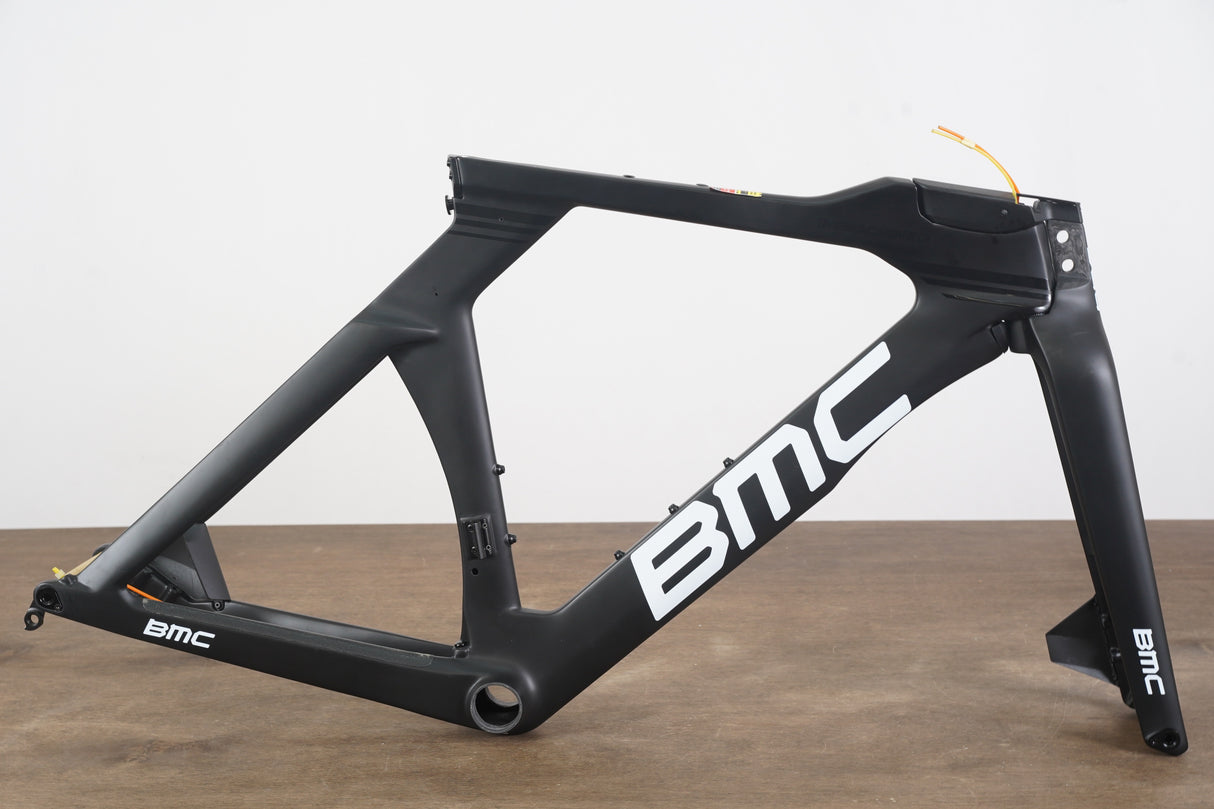 NEW 2021 S (Small) BMC Timemachine TM01 Disc Team FRS Frameset CBN-WHT-BLK