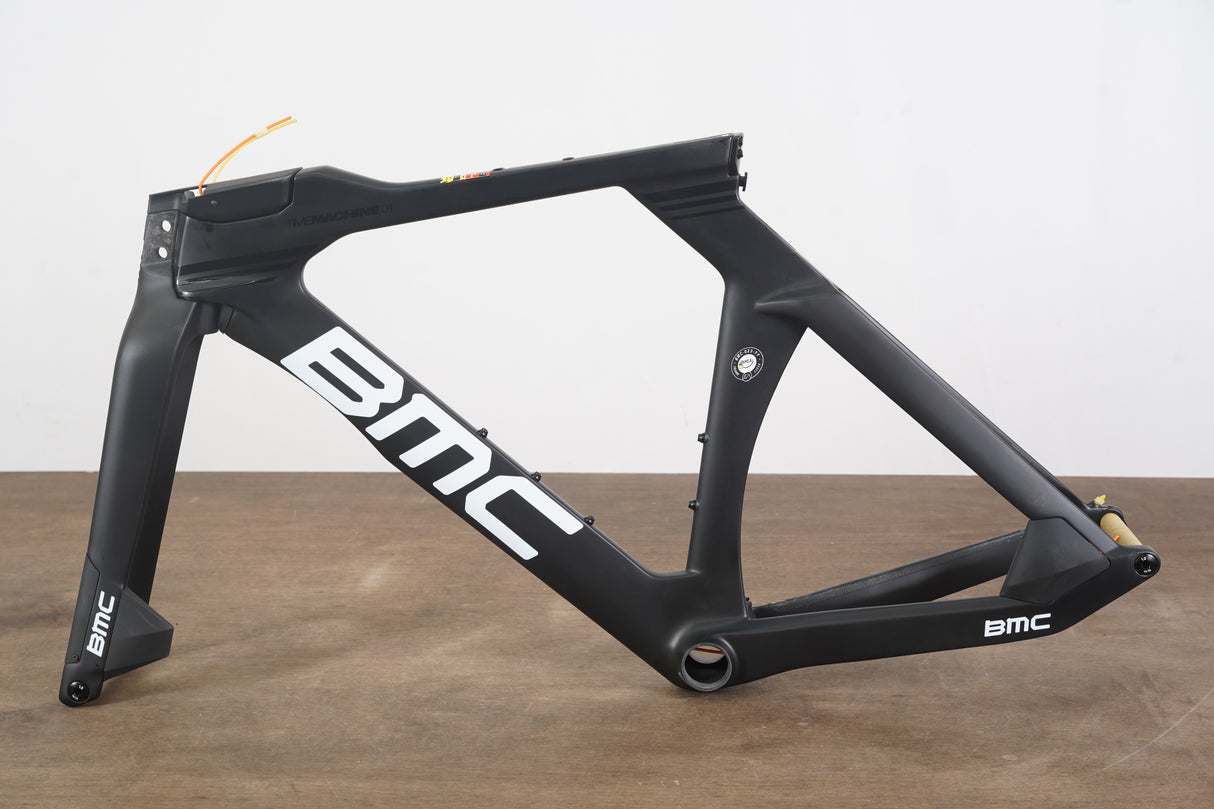 NEW 2021 S (Small) BMC Timemachine TM01 Disc Team FRS Frameset CBN-WHT-BLK