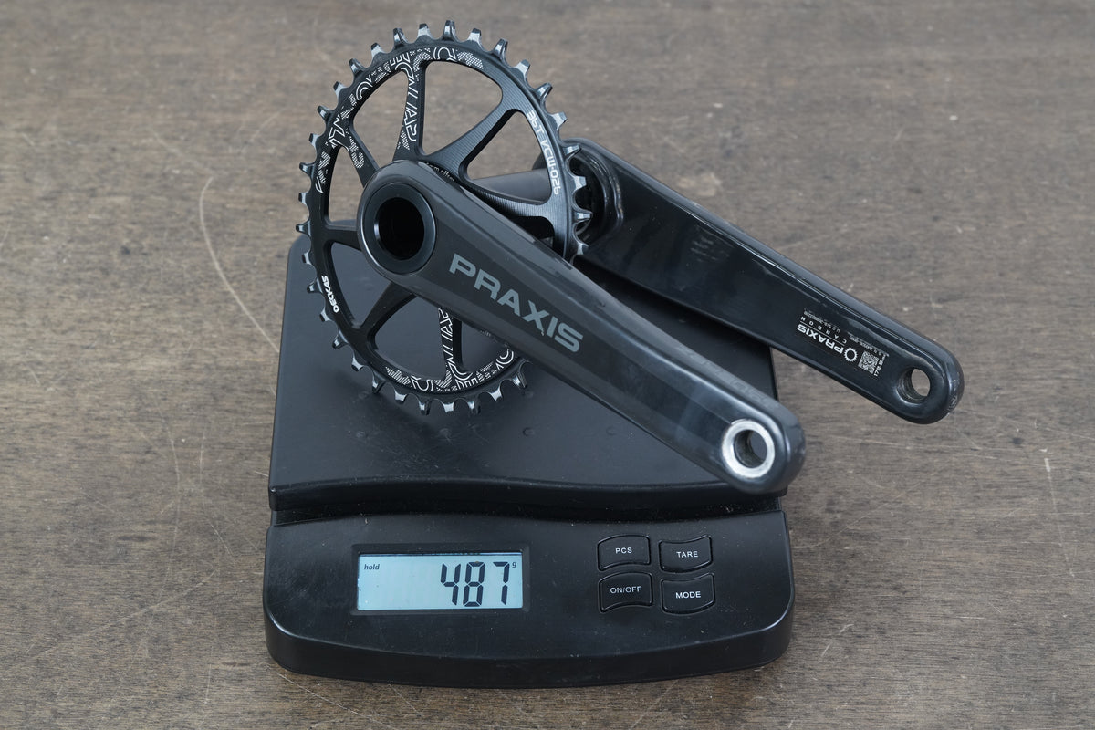172.5mm 36T M30 Praxis Works Zayante Carbon Road Crankset 487g