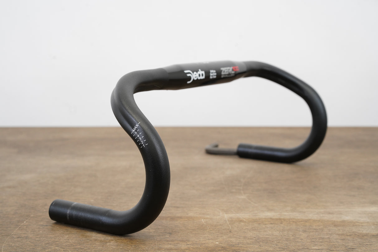 44cm Deda Elementi Zero100 Shallow Alloy Compact Road Handlebar 31.7mm Zero 100