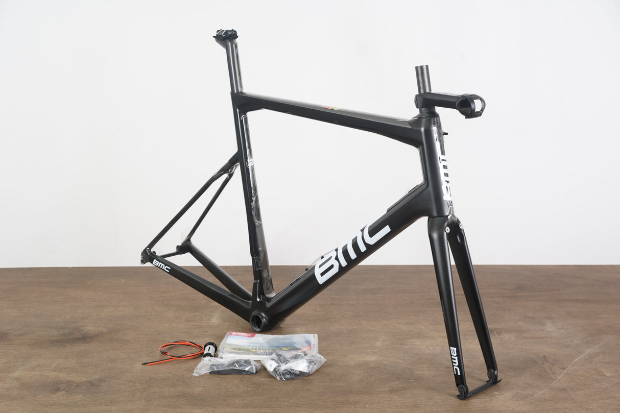 NEW 2019 61cm BMC Teammachine SLR01 Disc Team MOD Frameset CBN-GRY-BLK