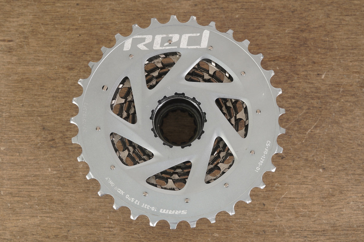 10-33T SRAM Red AXS CS-XG-1290-D1 12 Speed XDR Road Cassette 213g
