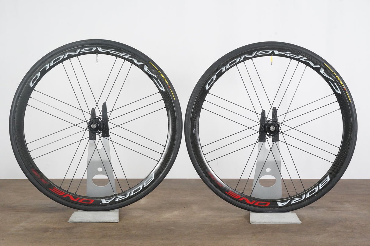 Campagnolo Bora One 35 Carbon Tubular Disc Brake Wheelset Campagnolo 11 Speed