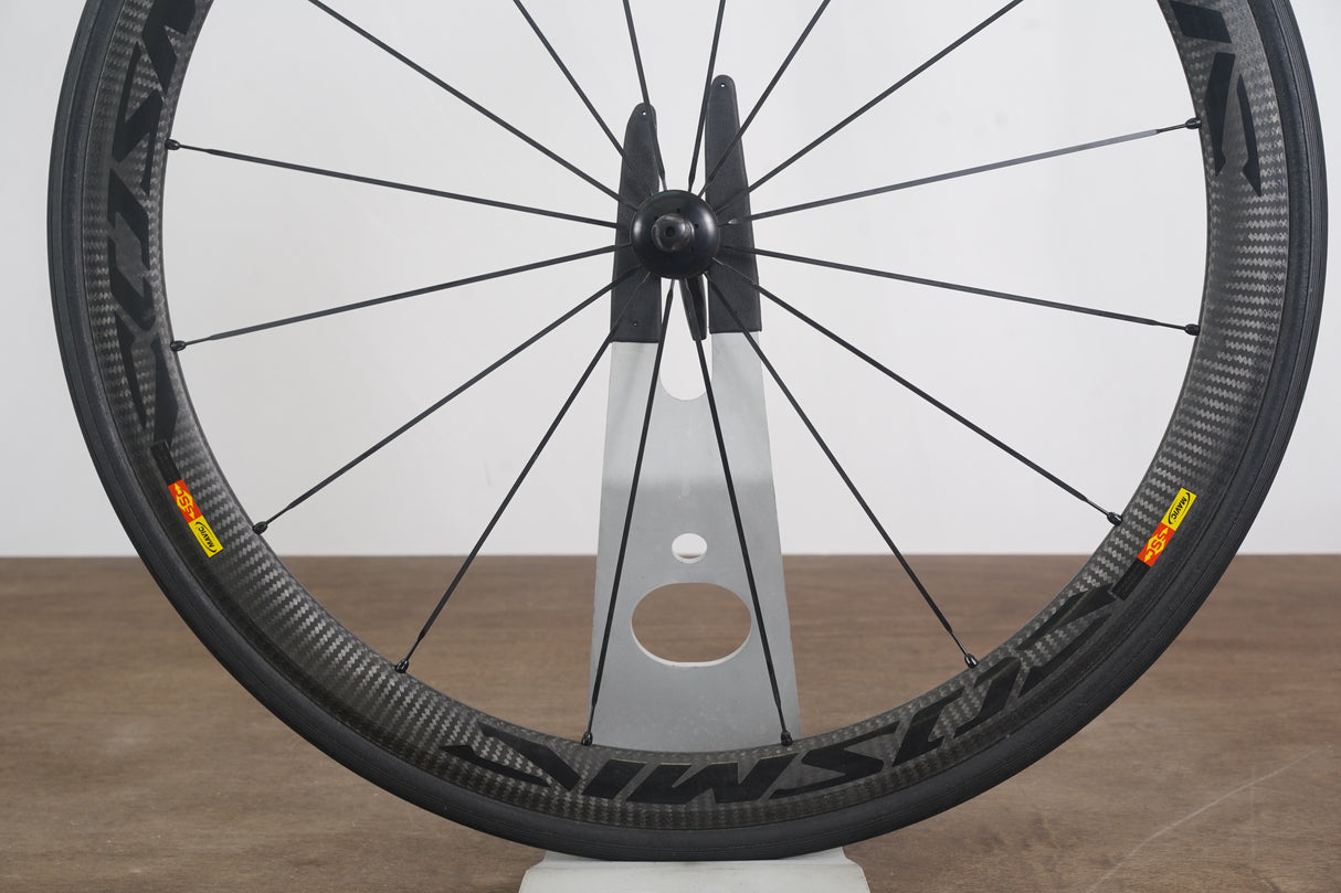 Mavic Cosmic Carbone 40 Carbon Clincher Rim Brake Wheelset 11 Speeed