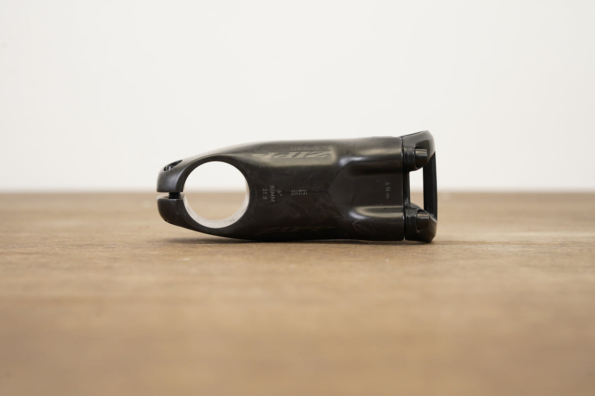 Zipp SL Speed 80mm ±6 Degree Carbon Road Stem 113g 1 1/8" 31.8mm