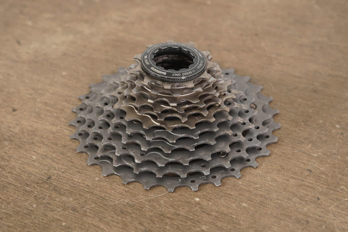 11-30T Shimano Dura-Ace CS-R9100 11 Speed Road Cassette 205g 9100