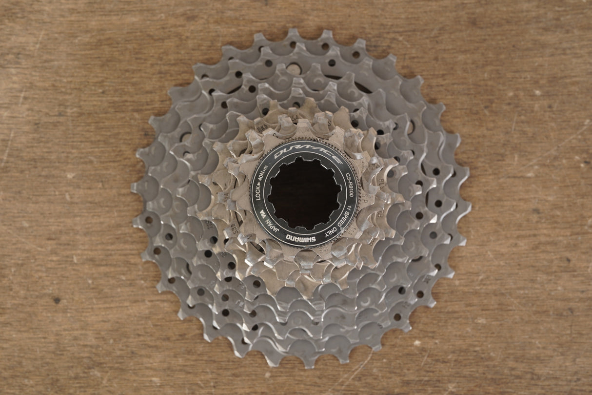 11-30T Shimano Dura-Ace CS-R9100 11 Speed Road Cassette 205g 9100