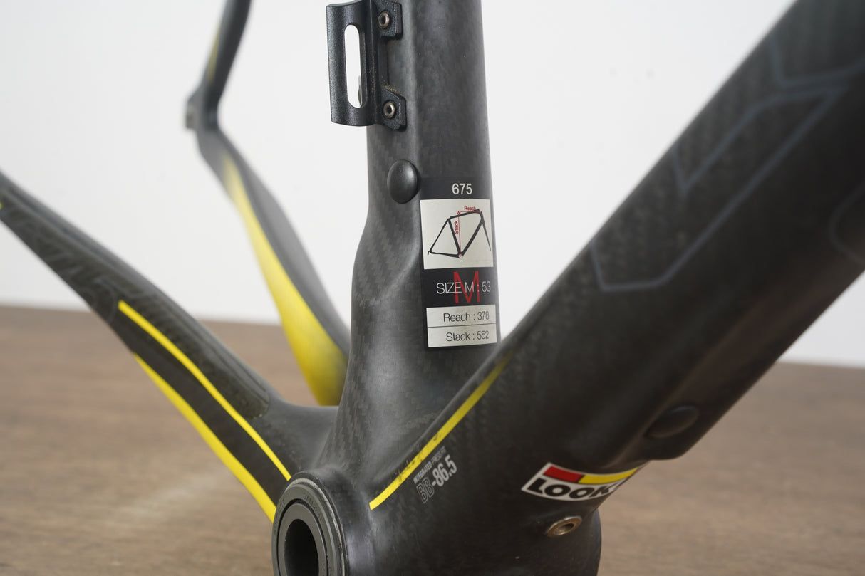 M (Medium) LOOK 675 Light Carbon Rim Brake Road Frameset
