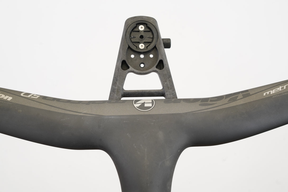 42cm Vision Metron 5D 100mm -6 Degree Integrated Carbon Barstem Handlebar + Mount