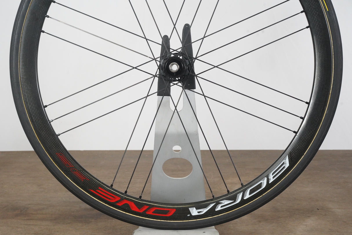 Campagnolo Bora One 35 Carbon Tubular Disc Brake Wheelset Campagnolo 11 Speed