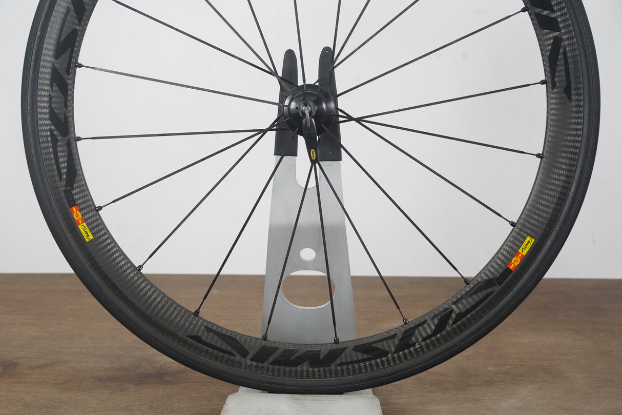 Mavic Cosmic Carbone 40 Carbon Clincher Rim Brake Wheelset 11 Speeed