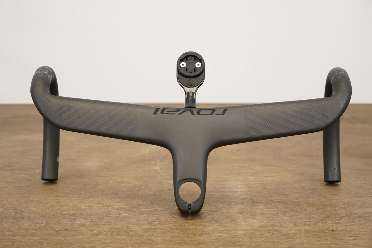 40cm 90mm Roval Rapide Carbon Integrated Barstem Handlebar + Mount 1 1/8"