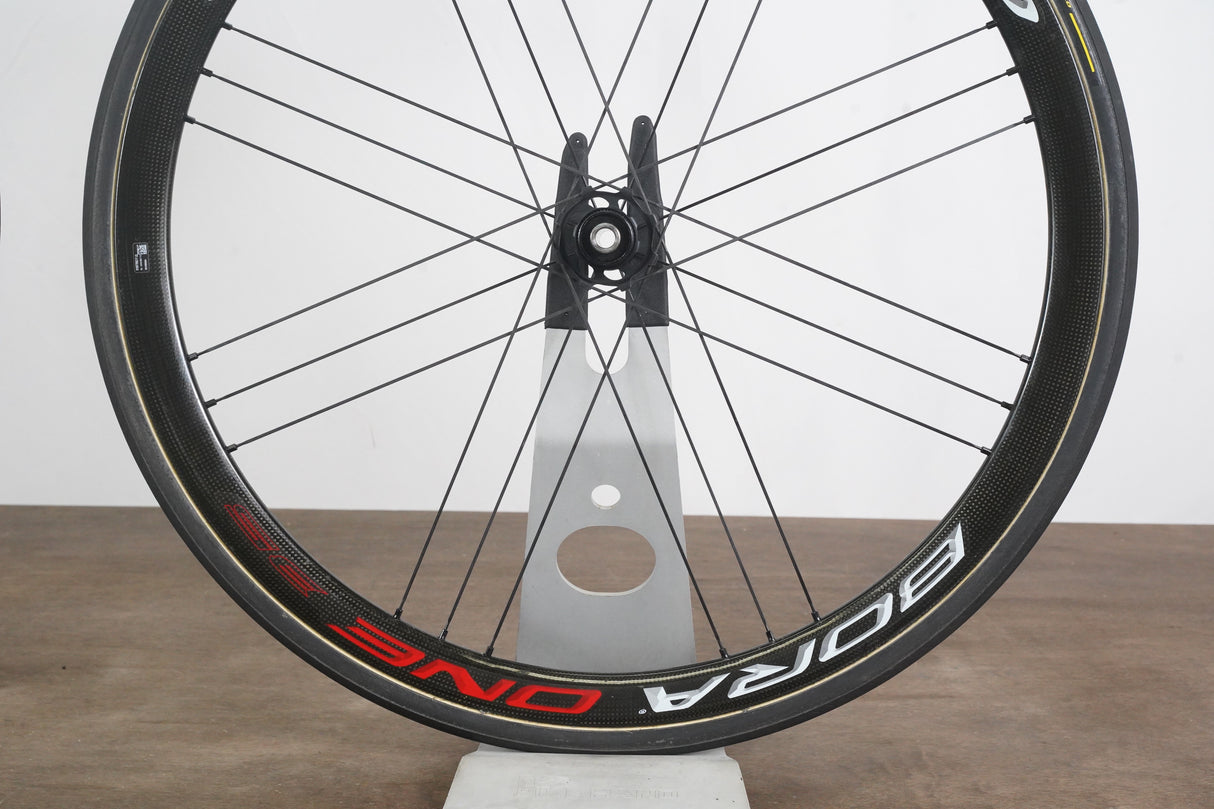 Campagnolo Bora One 35 Carbon Tubular Disc Brake Wheelset Campagnolo 11 Speed