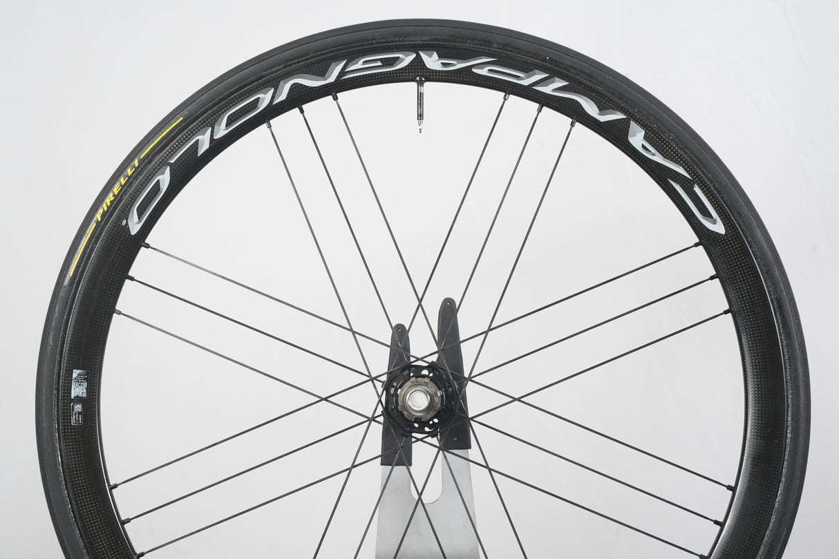 Campagnolo Bora One 35 Carbon Tubular Disc Brake Wheelset Campagnolo 11 Speed