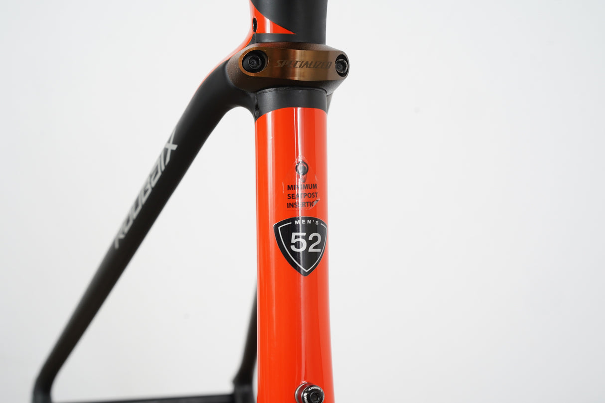 52cm Specialized S-WORKS Roubaix Future Shock Carbon Disc Brake Frameset