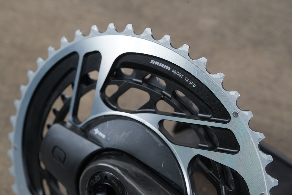 172.5mm 48/35T DUB SRAM Force AXS D1 Quarq Power Meter Crankset 742g