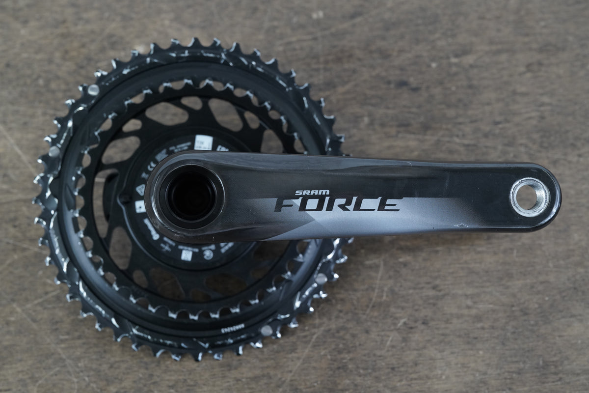 172.5mm 48/35T DUB SRAM Force AXS D1 Quarq Power Meter Crankset 742g
