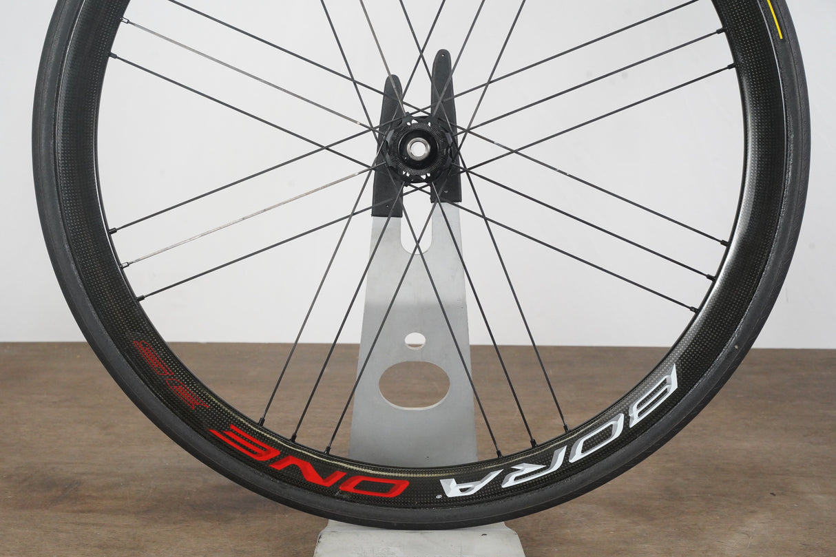 Campagnolo Bora One 35 Carbon Tubular Disc Brake Wheelset Campagnolo 11 Speed