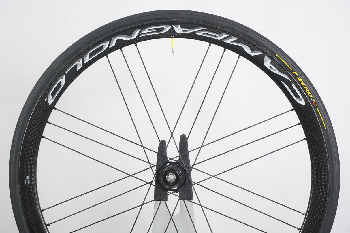 Campagnolo Bora One 35 Carbon Tubular Disc Brake Wheelset Campagnolo 11 Speed