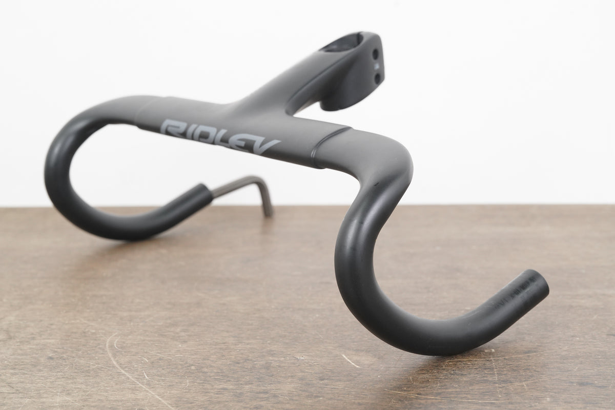 40cm 110mm -6 Degree Ridley Aero N1 Carbon Barstem Handlebar 1 1/8"