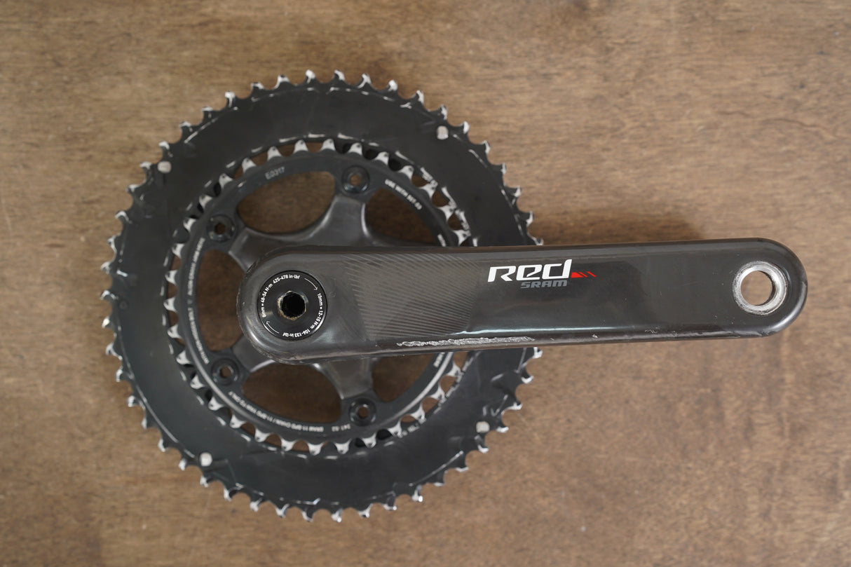 172.5mm 50/34T GXP SRAM Red 22 Carbon Road Crankset