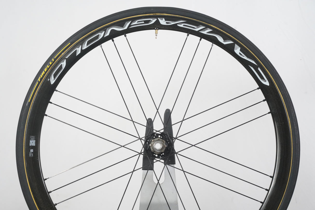 Campagnolo Bora One 35 Carbon Tubular Disc Brake Wheelset Campagnolo 11 Speed