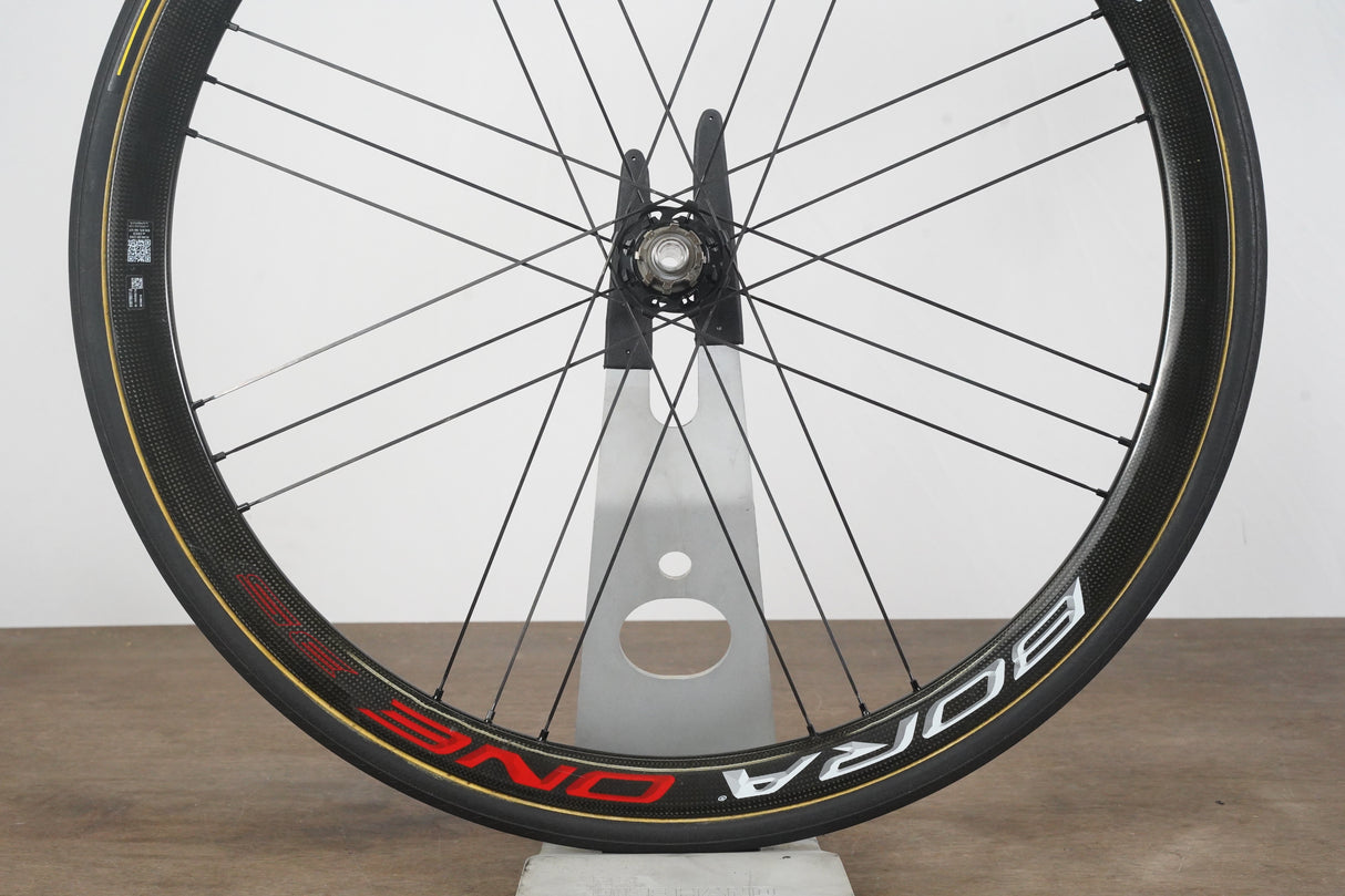 Campagnolo Bora One 35 Carbon Tubular Disc Brake Wheelset Campagnolo 11 Speed