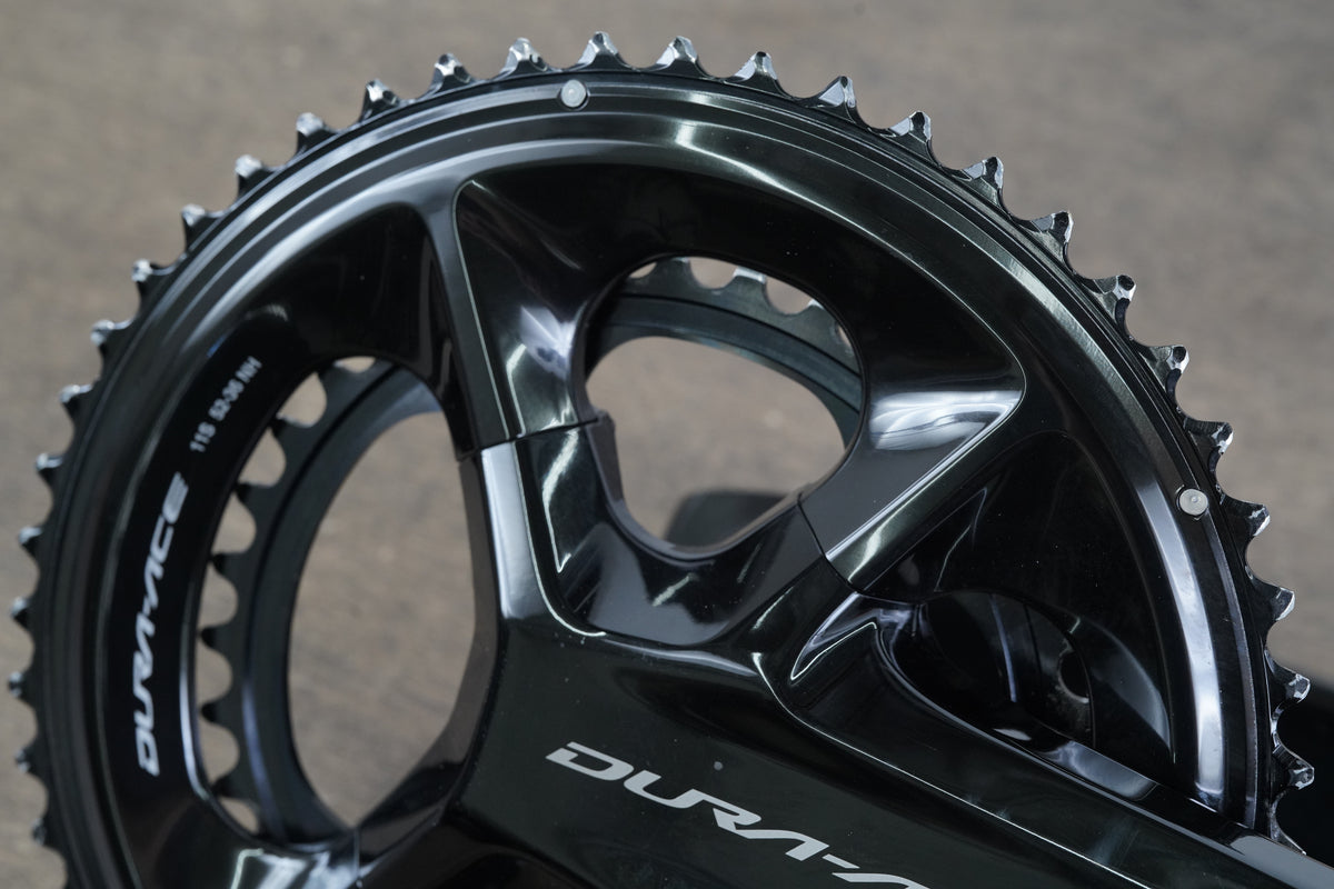 172.5mm 52/36T Shimano Dura-Ace FC-09 11 Speed Crankset R9100