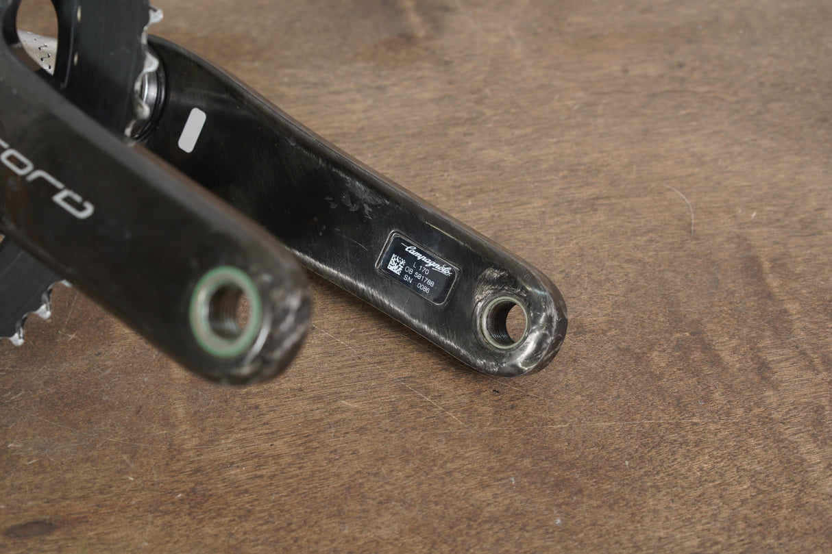170mm 52/36T Campagnolo Record 12 Speed Carbon Road Crankset