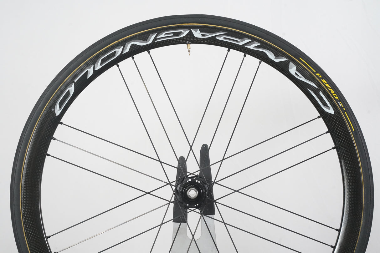 Campagnolo Bora One 35 Carbon Tubular Disc Brake Wheelset Campagnolo 11 Speed