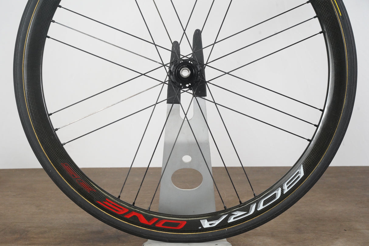 Campagnolo Bora One 35 Carbon Tubular Disc Brake Wheelset Campagnolo 11 Speed