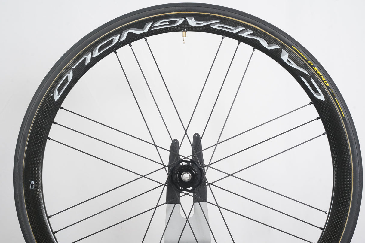 Campagnolo Bora One 35 Carbon Tubular Disc Brake Wheelset Campagnolo 11 Speed