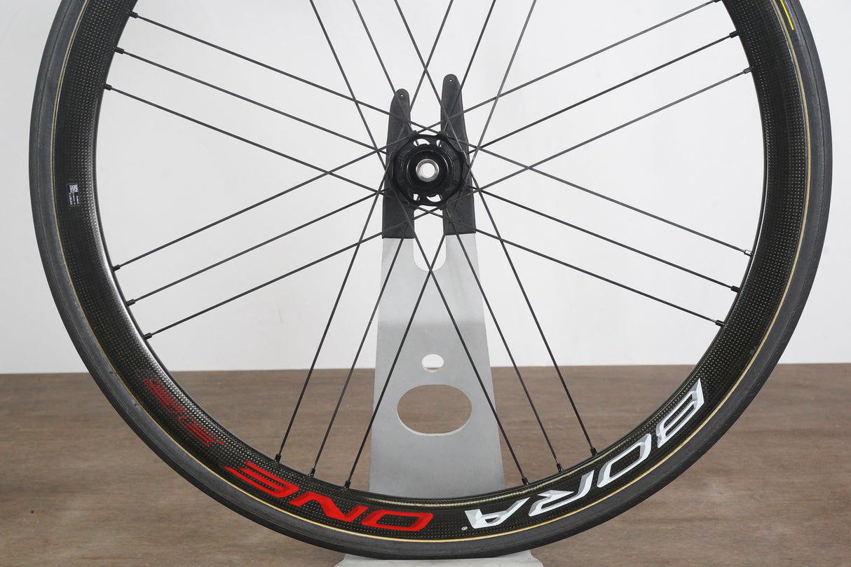Campagnolo Bora One 35 Carbon Tubular Disc Brake Wheelset Campagnolo 11 Speed