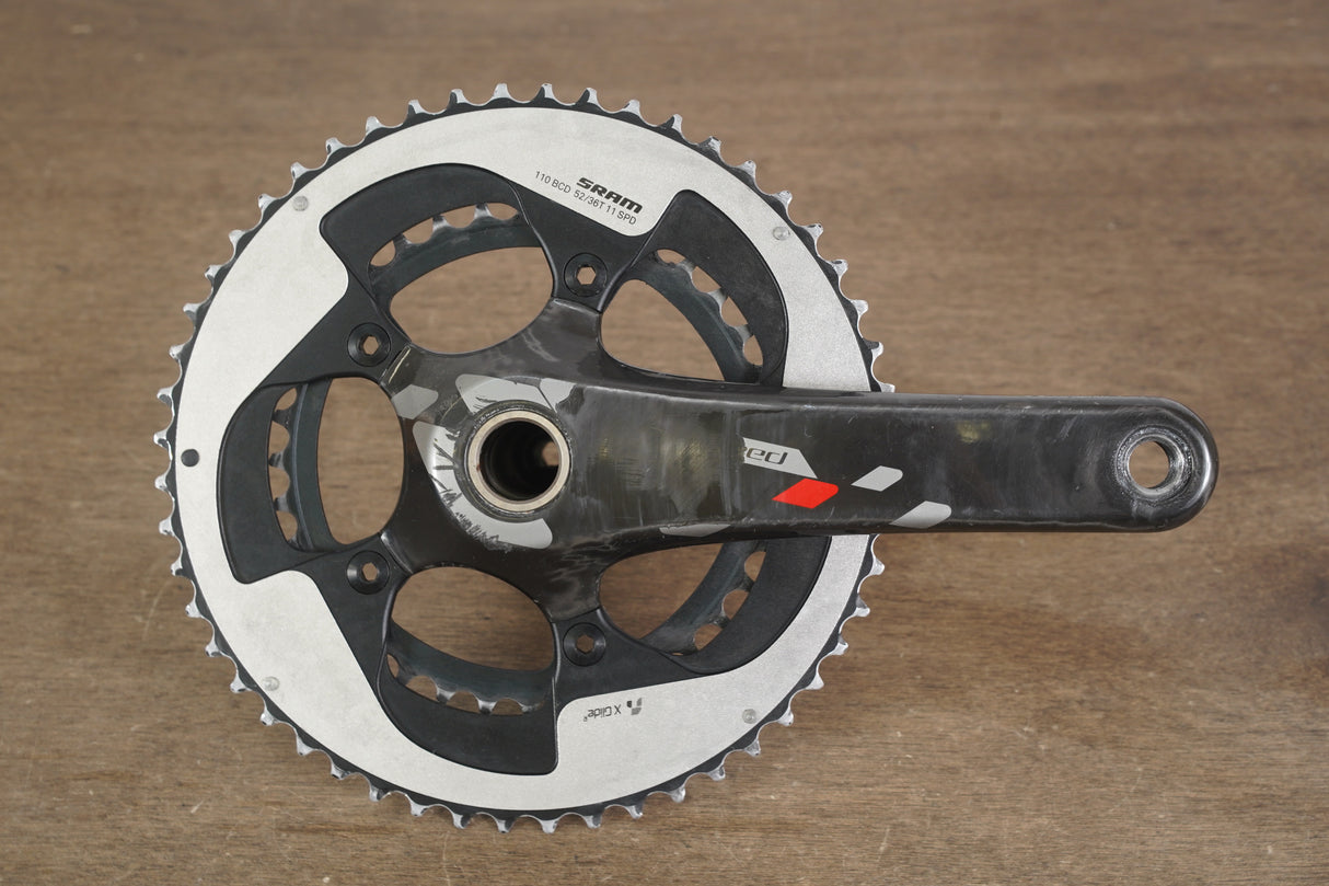 172.5mm 52/36T GXP SRAM Red 22 Carbon Road Crankset