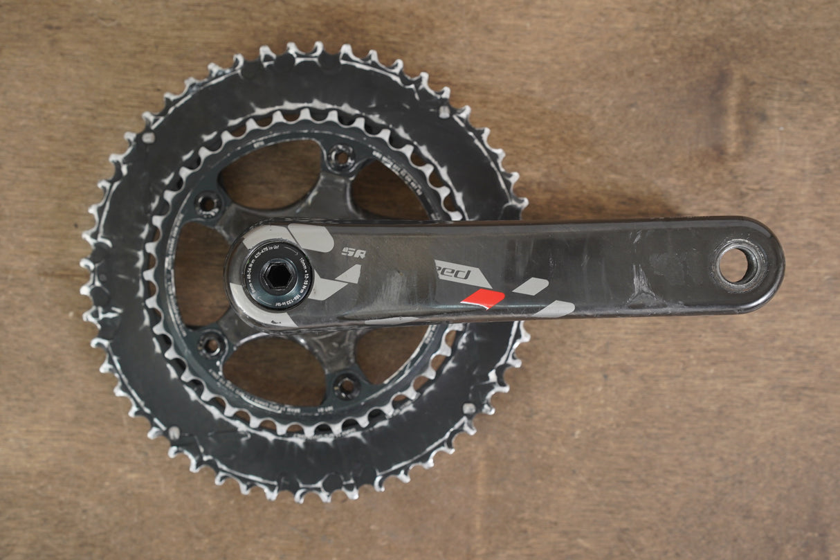 172.5mm 52/36T GXP SRAM Red 22 Carbon Road Crankset