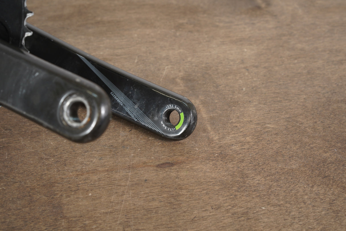 172.5mm 53/39T GXP Quarq Elsa Carbon Power Meter Road Crankset