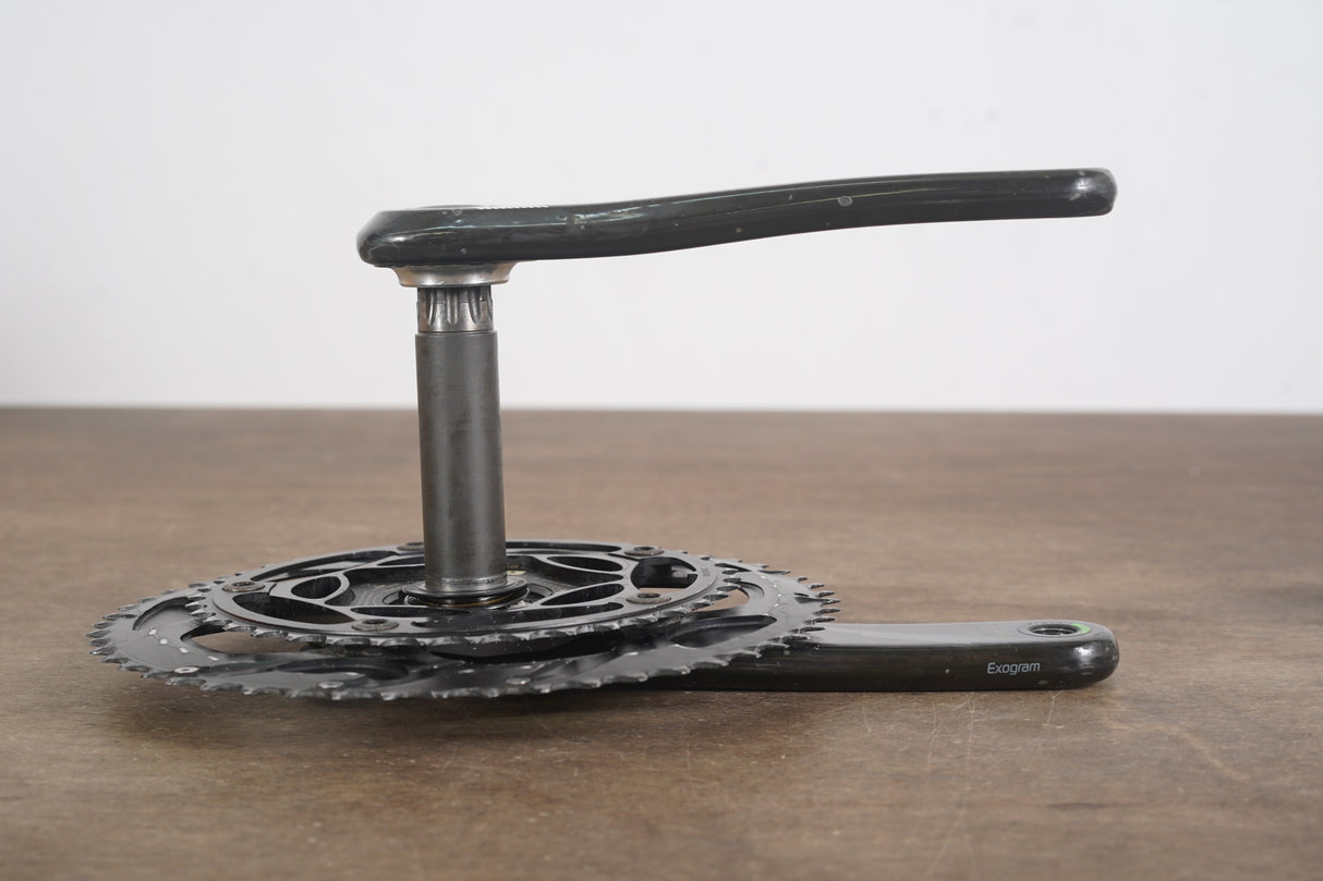 172.5mm 53/39T GXP Quarq Elsa Carbon Power Meter Road Crankset