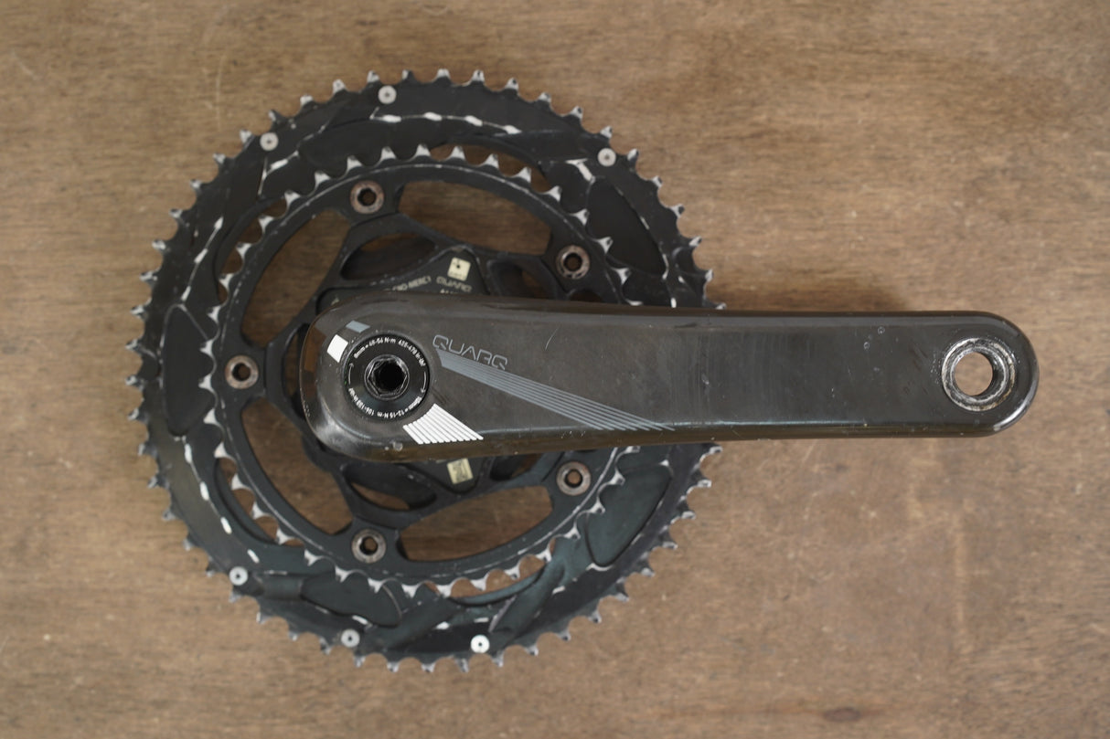 172.5mm 53/39T GXP Quarq Elsa Carbon Power Meter Road Crankset