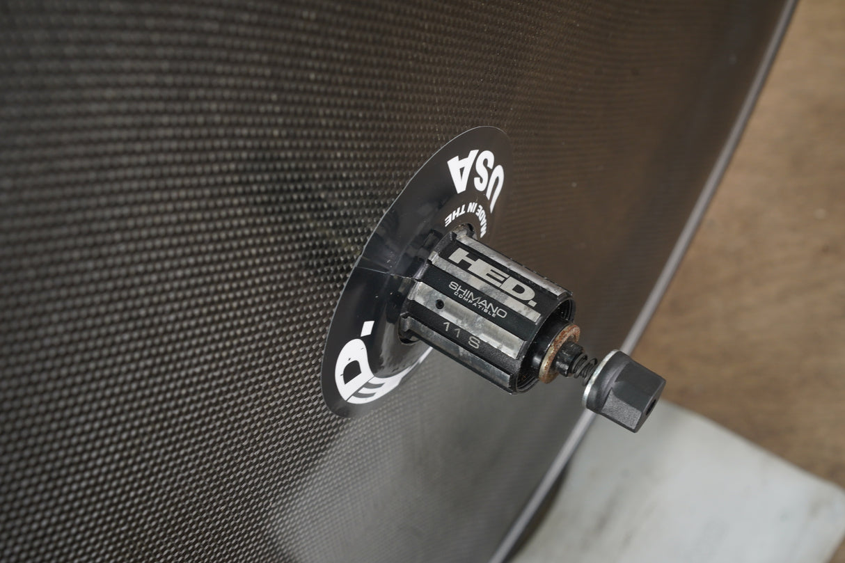 HED Jet 9/Disc Carbon Clincher Rim Brake Wheelset Shimano/SRAM 11 Speed