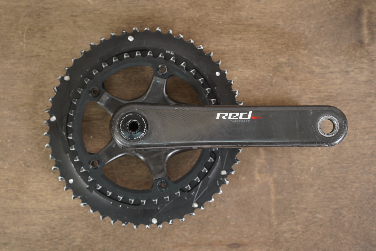 172.5mm 53/39T GXP SRAM Red 22 Carbon Road Crankset