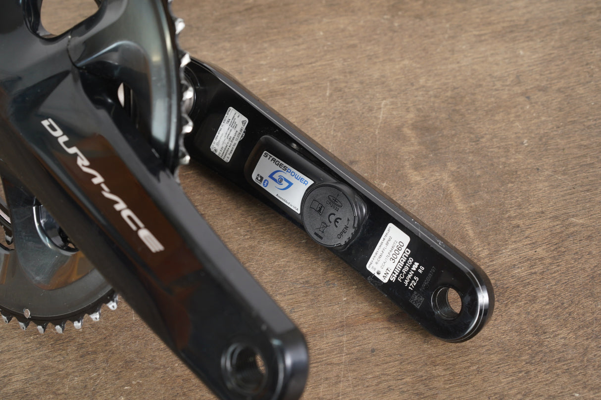 172.5mm 50/34T Dura-Ace FC-R9100 Stages Power Meter Crankset 9100