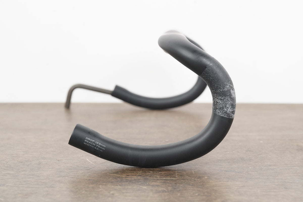 42cm Specialized S-WORKS Shallow Bend Carbon Compact Road Handlebar 31.8mm
