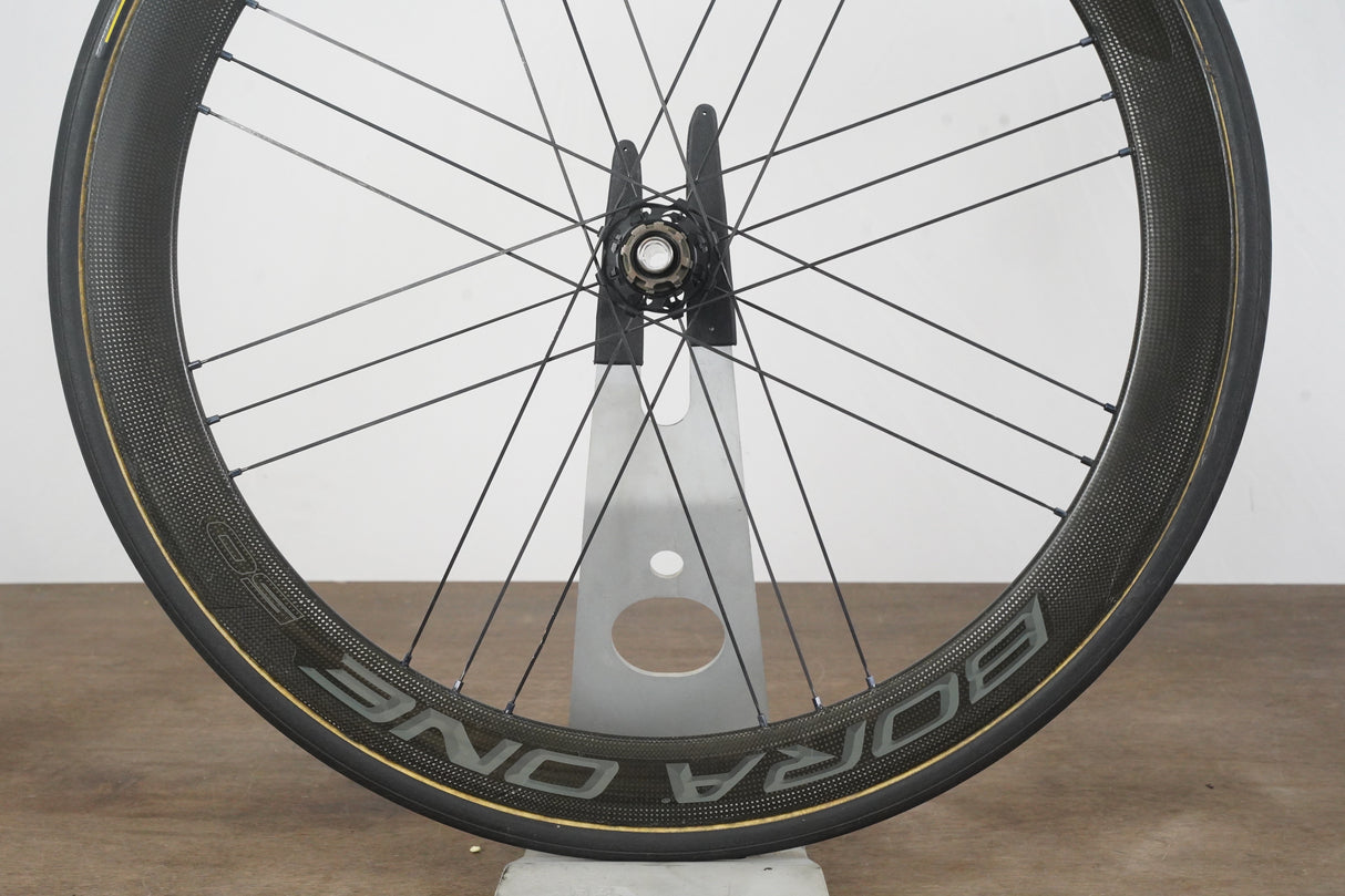 Campagnolo Bora One 50 Carbon Tubular Disc Brake Wheelset Campagnolo 11 Speed