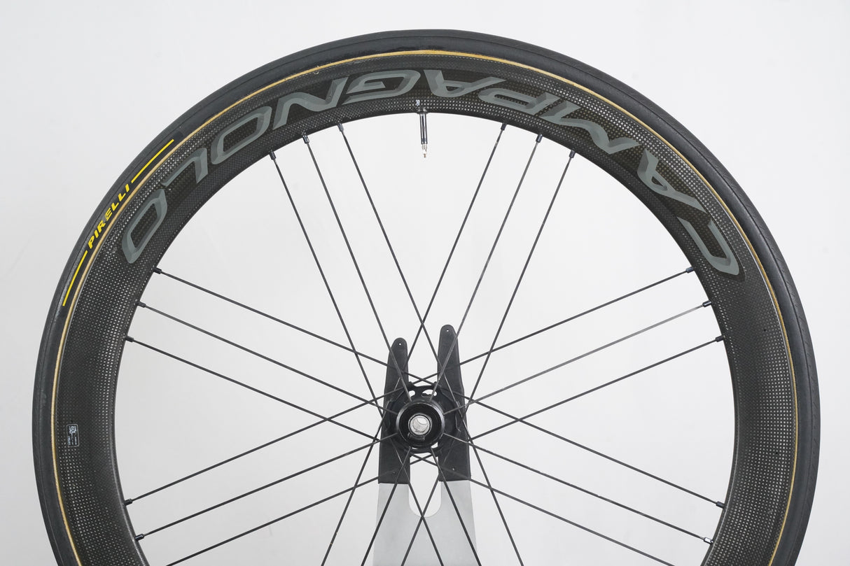 Campagnolo Bora One 50 Carbon Tubular Disc Brake Wheelset Campagnolo 11 Speed