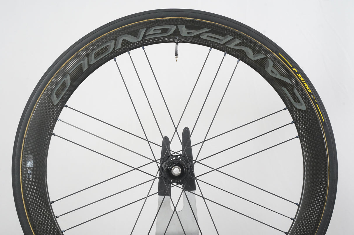 Campagnolo Bora One 50 Carbon Tubular Disc Brake Wheelset Campagnolo 11 Speed