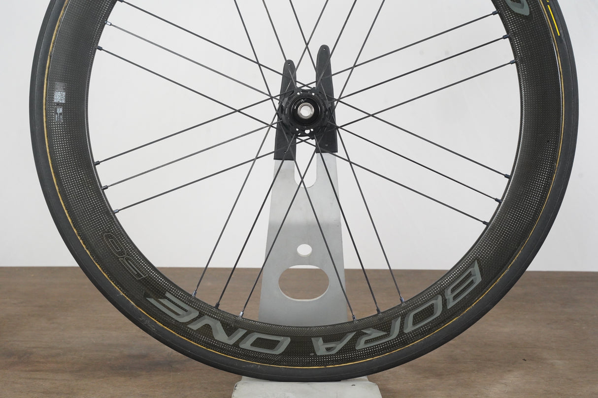 Campagnolo Bora One 50 Carbon Tubular Disc Brake Wheelset Campagnolo 11 Speed