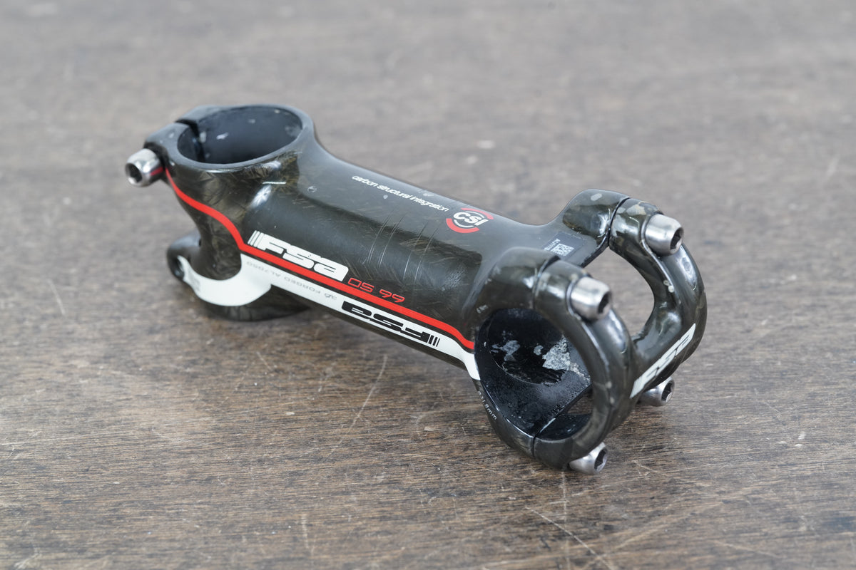 FSA OS-99 CSI 90mm ±6 Degree Carbon Alloy Road Stem 121g 1 1/8" 31.8mm
