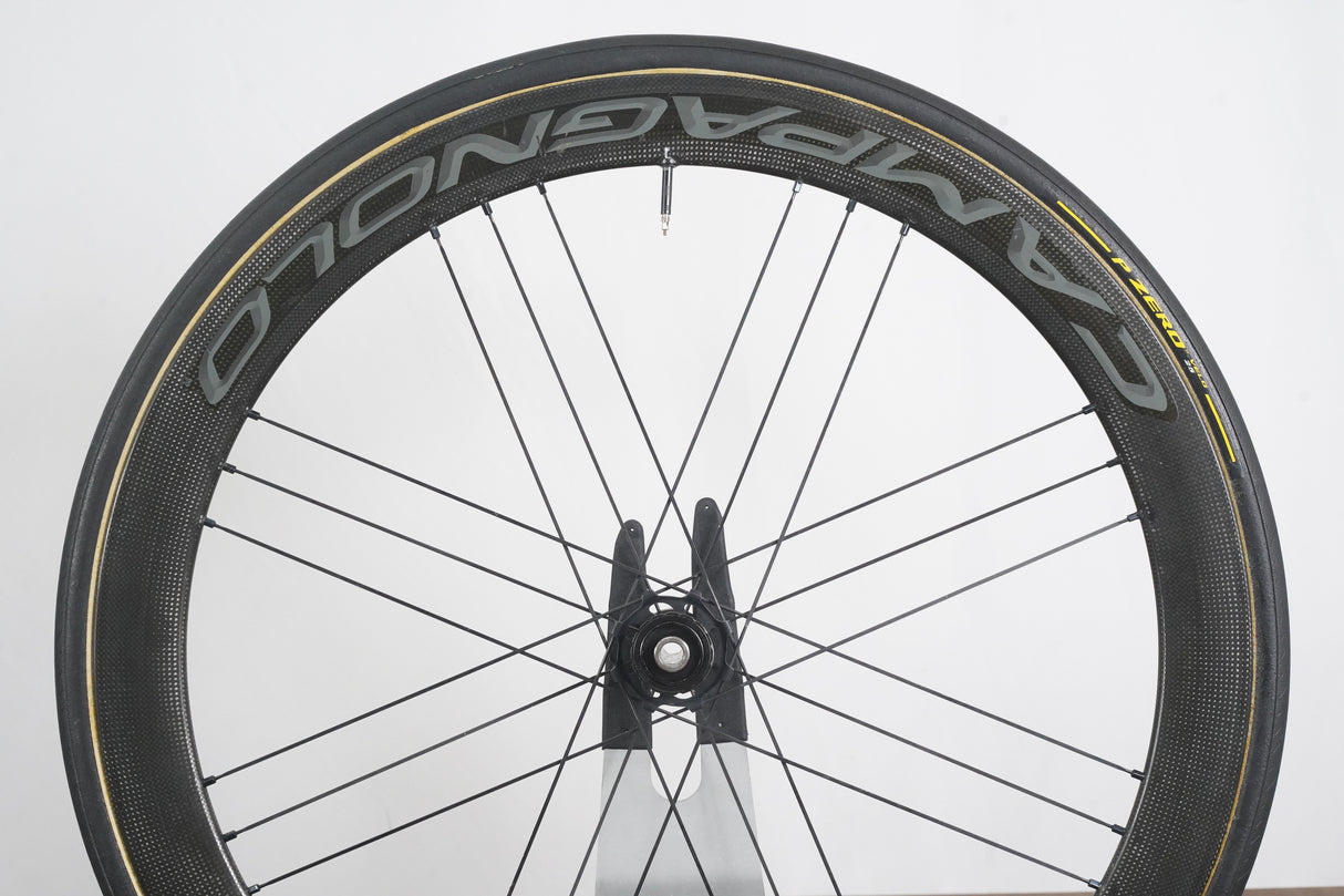 Campagnolo Bora One 50 Carbon Tubular Disc Brake Wheelset Campagnolo 11 Speed