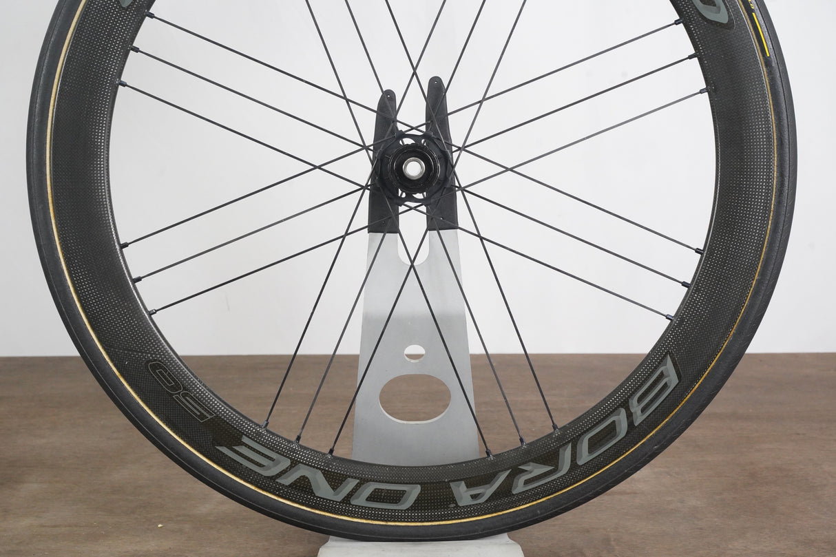 Campagnolo Bora One 50 Carbon Tubular Disc Brake Wheelset Campagnolo 11 Speed