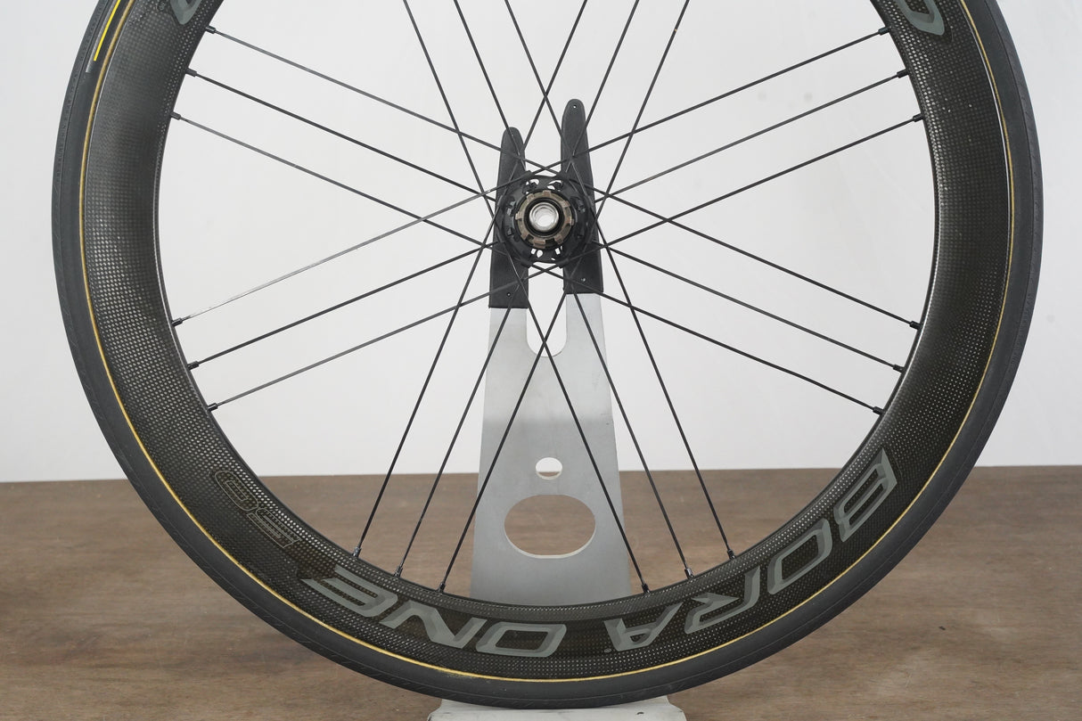 Campagnolo Bora One 50 Carbon Tubular Disc Brake Wheelset Campagnolo 11 Speed